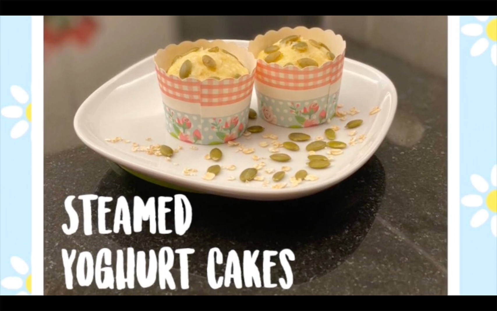 Steamed Yoghurt Cakes